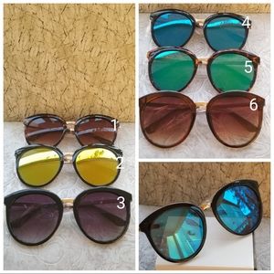Over size cat eye mirror Retro Vintage Cateye Sung